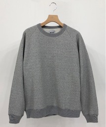 KIIT キート / RAGLAN SLEEVE SWEAT SHIRT ラグランスリーブ スウェット トレーナー（セットアップ） / KIN-T97-004