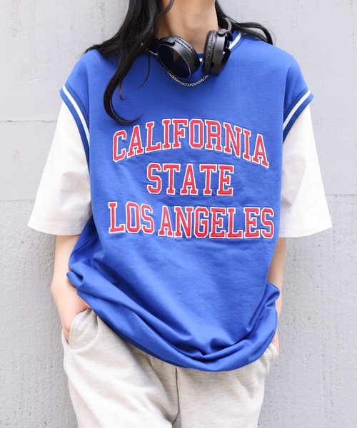 WEGO（ウィゴー）の「WEGO/ベストドッキングBIGT（ベスト・レディース・イエロー/ブラック/ブルー/ダークグリーン/オートミール/その他1/その他3/その他2・FREE）」の7枚目の写真