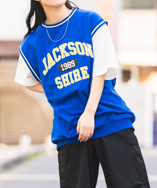 WEGO（ウィゴー）の「WEGO/ベストドッキングBIGT（ベスト・レディース・イエロー/ブラック/ブルー/ダークグリーン/オートミール/その他1/その他3/その他2・FREE）」の5枚目の写真