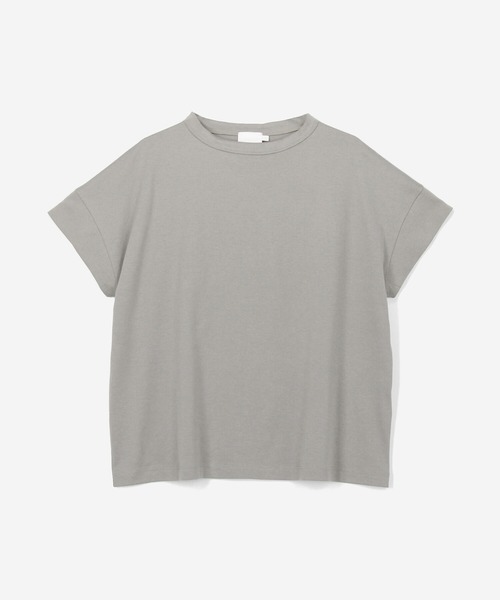 handvaerk（ハンドバーク）の「handvaerk | 60/2 ボトルネックTシャツ WOMEN（Tシャツ/カットソー・レディース・ホワイト/ライトグレー/ブラック/ダークブラウン/ネイビー/グレー/ダークグレー・SMALL）」の5枚目の写真