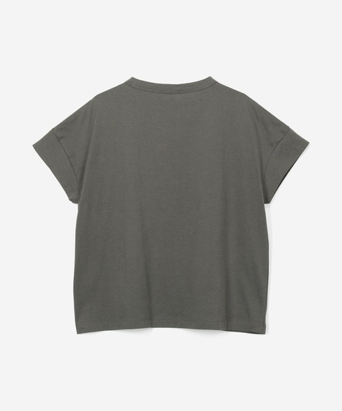 handvaerk（ハンドバーク）の「handvaerk | 60/2 ボトルネックTシャツ WOMEN（Tシャツ/カットソー・レディース・ホワイト/ライトグレー/ブラック/ダークブラウン/ネイビー/グレー/ダークグレー・SMALL）」の16枚目の写真