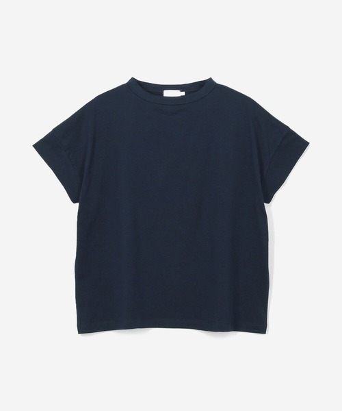 handvaerk（ハンドバーク）の「handvaerk | 60/2 ボトルネックTシャツ WOMEN（Tシャツ/カットソー・レディース・ホワイト/ライトグレー/ブラック/ダークブラウン/ネイビー/グレー/ダークグレー・SMALL）」の20枚目の写真