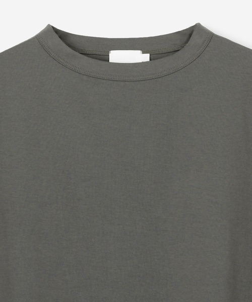 handvaerk（ハンドバーク）の「handvaerk | 60/2 ボトルネックTシャツ WOMEN（Tシャツ/カットソー・レディース・ホワイト/ライトグレー/ブラック/ダークブラウン/ネイビー/グレー/ダークグレー・SMALL）」の17枚目の写真