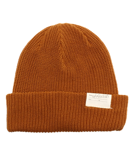 WEGO（ウィゴー）の「WEGO/コットンニットキャップ（ニットキャップ/ビーニー・メンズ・ホワイト/ブラック/杢グレー/ブルー/レッド/ネイビー/ワイン/マスタード・FREE）」の22枚目の写真