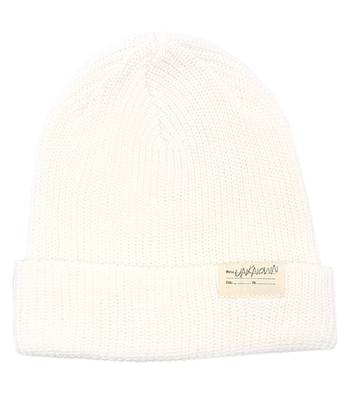 WEGO（ウィゴー）の「WEGO/コットンニットキャップ（ニットキャップ/ビーニー・メンズ・ホワイト/ブラック/杢グレー/ブルー/レッド/ネイビー/ワイン/マスタード・FREE）」の14枚目の写真