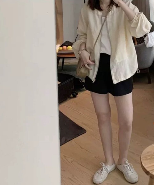 ANOTHER S（アナザーエス）の「リネンライクノーカラーブルゾン