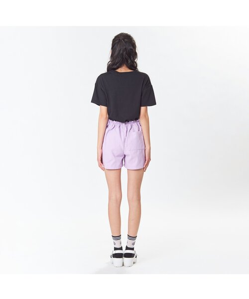 algy（アルジー）の「メッシュ切り替えT（Tシャツ/カットソー・キッズ・ブラック/ピンク/サックスブルー・MEDIUM/XX-SMALL/SMALL/X-SMALL）」の5枚目の写真