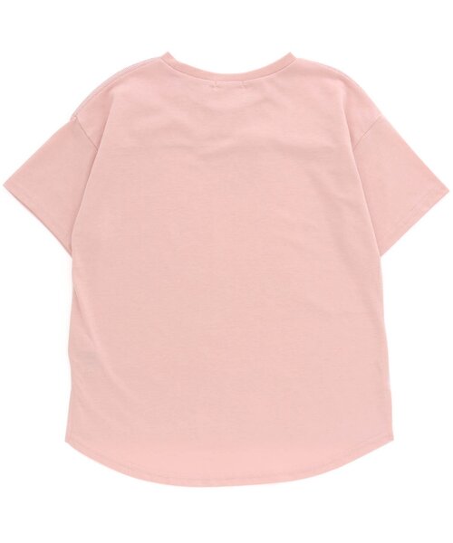 algy（アルジー）の「メッシュ切り替えT（Tシャツ/カットソー・キッズ・ブラック/ピンク/サックスブルー・MEDIUM/XX-SMALL/SMALL/X-SMALL）」の8枚目の写真