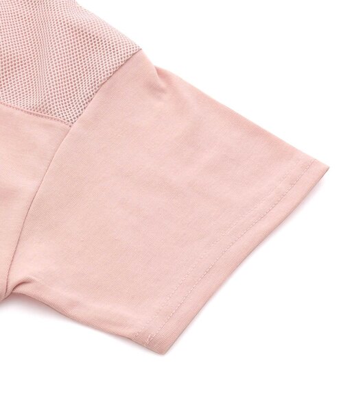 algy（アルジー）の「メッシュ切り替えT（Tシャツ/カットソー・キッズ・ブラック/ピンク/サックスブルー・MEDIUM/XX-SMALL/SMALL/X-SMALL）」の12枚目の写真
