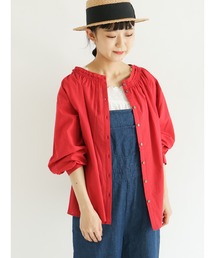 Samansa Mos2 | サッカーギンガム前後2WAYブラウス(シャツ/ブラウス)