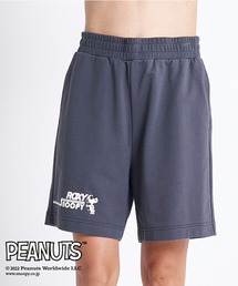 PEANUTS SHORTS/ロキシーピーナッツコラボスウェットショートパンツ