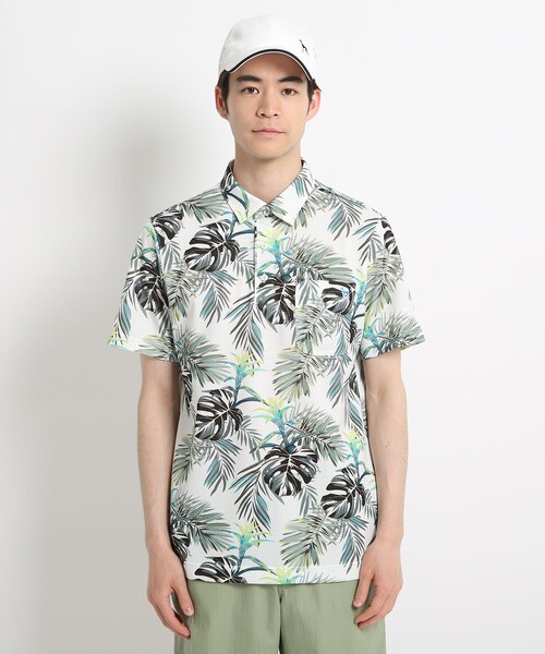 adabat（アダバット）の「◇【日本製】ボタニカルデザイン 半袖