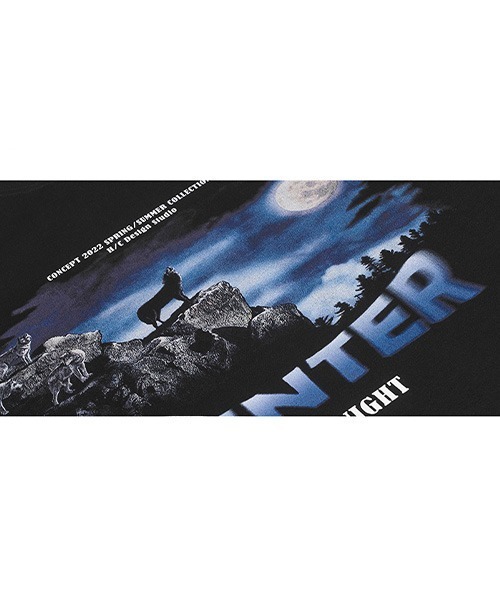 HARSH AND CRUEL(ハーシュアンドクルーエル)の「アニマルプリント Tシャツ HC22SS49【Harsh and Cruel】(Tシャツ/カットソー・メンズ・ブラック・M/L/XL)」の19枚目の写真