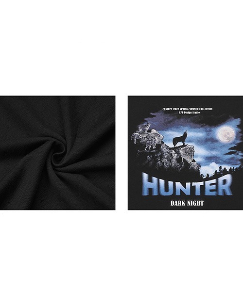 HARSH AND CRUEL(ハーシュアンドクルーエル)の「アニマルプリント Tシャツ HC22SS49【Harsh and Cruel】(Tシャツ/カットソー・メンズ・ブラック・M/L/XL)」の20枚目の写真