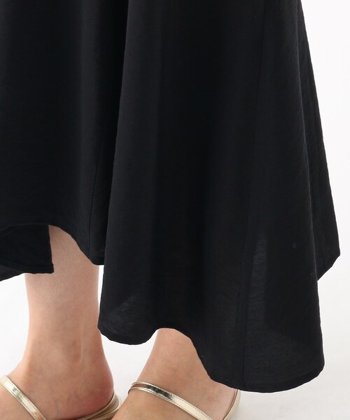 OPAQUE.CLIP（オペークドットクリップ）の「◆ペプラムキリカエ　キャミワンピース（ワンピース・レディース・ブラック/チャコールグレー/ライトベージュ・36/42/38/40）」の9枚目の写真