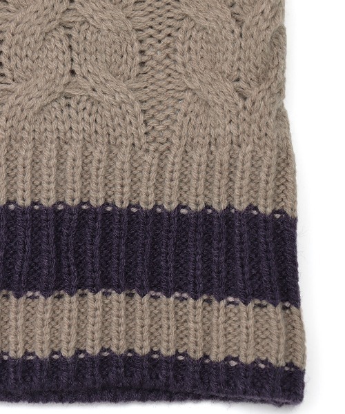 チチカカ(チチカカ)の「チルデンケーブルプルオーバー(ニット/セーター・レディース・オフホワイト/ベージュ/ブラック・FREE)」の18枚目の写真