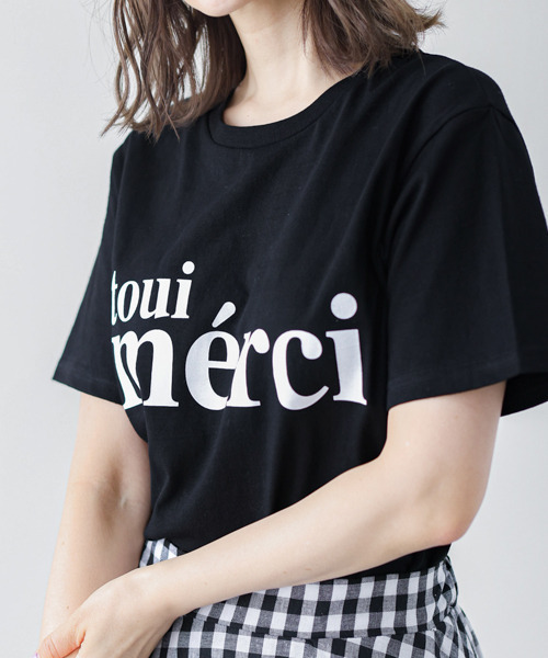 SUGAR BISKET(シュガービスケット)の「プリントロゴTシャツ(Tシャツ/カットソー・レディース・ホワイト×グリーン/ホワイト×レッド/ピンク系その他/ブラック×ホワイト/ホワイト×ブラック・M/L)」の20枚目の写真