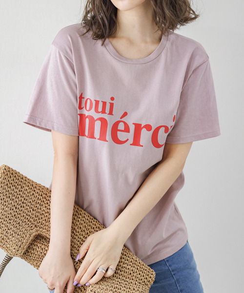 SUGAR BISKET(シュガービスケット)の「プリントロゴTシャツ(Tシャツ/カットソー・レディース・ホワイト×グリーン/ホワイト×レッド/ピンク系その他/ブラック×ホワイト/ホワイト×ブラック・M/L)」の18枚目の写真