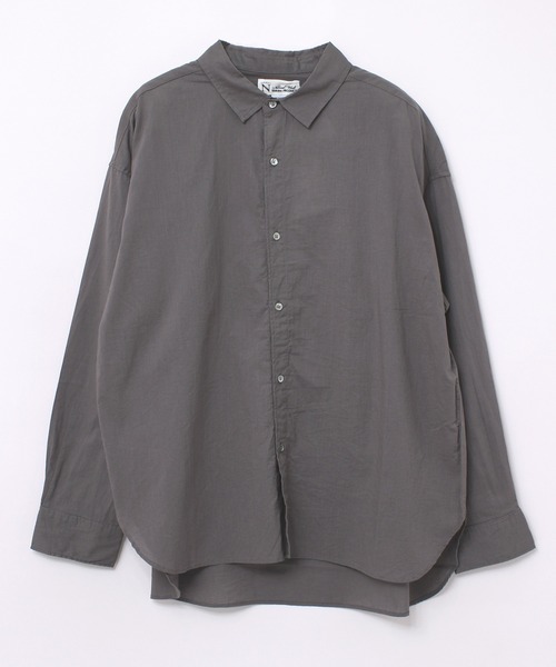 RNA-N(アールエヌエーエヌ)の「B2720 コットンキャンブリックシャツ(シャツ/ブラウス・レディース・ナチュラル/ピンク/グレー・MEDIUM)」の2枚目の写真