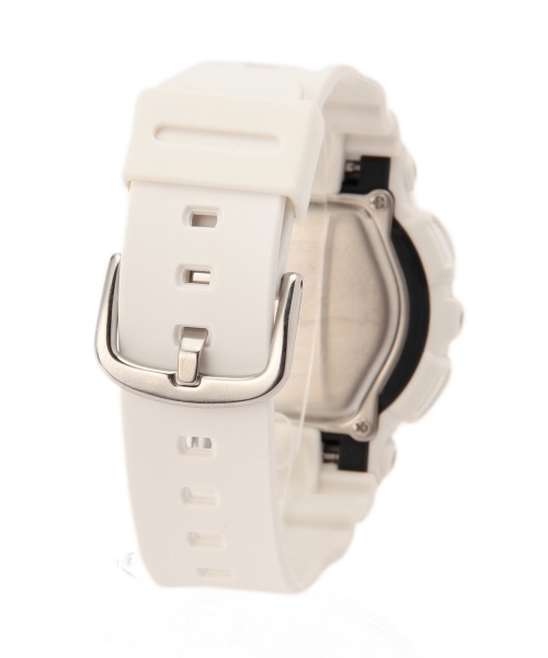 CASIO(カシオ)の「Baby-G / BA-110SN-1AJF(アナログ腕時計・レディース・ホワイト/ブラック/オレンジ・ONE SIZE)」の5枚目の写真