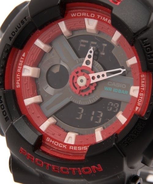 CASIO(カシオ)の「Baby-G / BA-110SN-1AJF(アナログ腕時計・レディース・ホワイト/ブラック/オレンジ・ONE SIZE)」の11枚目の写真