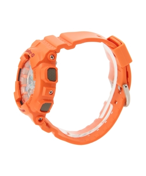 CASIO(カシオ)の「Baby-G / BA-110SN-1AJF(アナログ腕時計・レディース・ホワイト/ブラック/オレンジ・ONE SIZE)」の13枚目の写真
