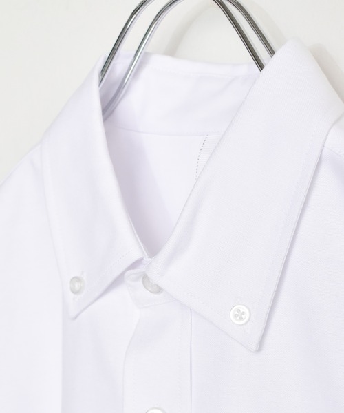 Starting Over（スターティングオーバー）の「ビッグシルエットオックスフォードボタンダウンシャツ（シャツ/ブラウス・メンズ・ホワイト/ブラック/ネイビー/グレー/サックスブルー/イエロー・M/L/XL）」の21枚目の写真