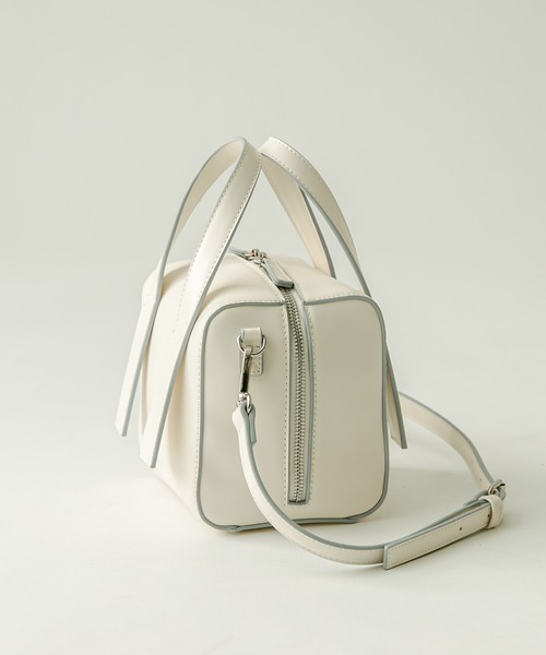 loti（ロティ）の「【3色展開】loti ボックスボストンBAG（ボストン