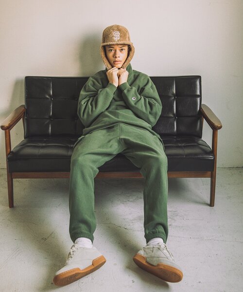 JS x SUPER MARKET x Champion コラボセットアップ セール】【Champion × JS by SUPER MARKET】別注 スウェット