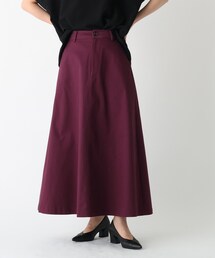 OPAQUE.CLIP | オーガニックコットンチノ 401B フレアスカート【WEB限定サイズ】(スカート)