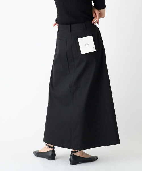 OPAQUE.CLIP（オペークドットクリップ）の「◆オーガニックコットンチノ 401B フレアスカート【WEB限定サイズ】（スカート・レディース・パープル系/ブラック/サンドベージュ・40/42/34/38/36）」の19枚目の写真