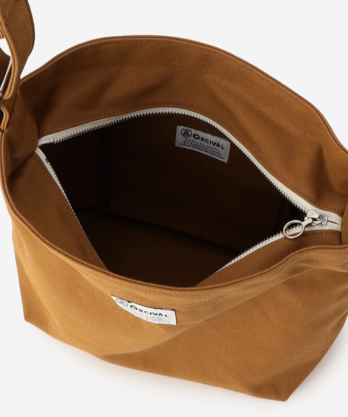 ORCIVAL（オーシバル）の「ORCIVAL | キッズ キャンバスショルダーバッグ（ショルダーバッグ・キッズ・ネイビー/キャメル/グレー/レッド・-）」の12枚目の写真
