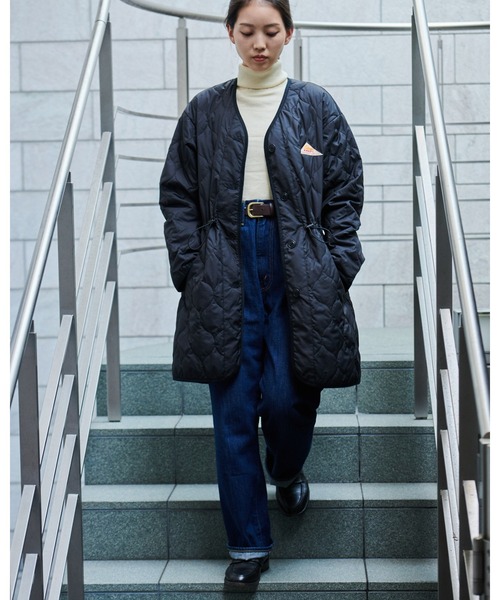 KELTY(ケルティ)の「KELTY/ケルティ カテドラルキルトコート(その他アウター・レディース・ブラック/ベージュ/ブラウン・M/L/S)」の12枚目の写真