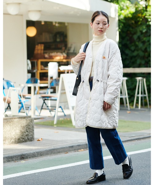 KELTY(ケルティ)の「KELTY/ケルティ カテドラルキルトコート(その他アウター・レディース・ブラック/ベージュ/ブラウン・M/L/S)」の16枚目の写真