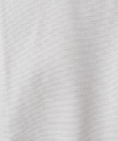 NOLLEY'S goodman（ノーリーズグッドマン）の「ポンチドローコードプルオーバーカットソー（Tシャツ/カットソー・メンズ・ホワイト/グレイッシュベージュ/ネイビー・S/M/L/XL）」の20枚目の写真