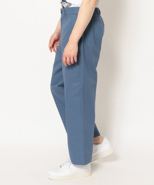 LUSOR(ルーソル)の「LUSOR(ルーソル)WIDE CHINO PT/ワイドチノパンツ(チノパンツ・メンズ・ブラック/ブルー・S)」の4枚目の写真