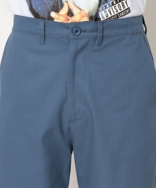 LUSOR(ルーソル)の「LUSOR(ルーソル)WIDE CHINO PT/ワイドチノパンツ(チノパンツ・メンズ・ブラック/ブルー・S)」の6枚目の写真
