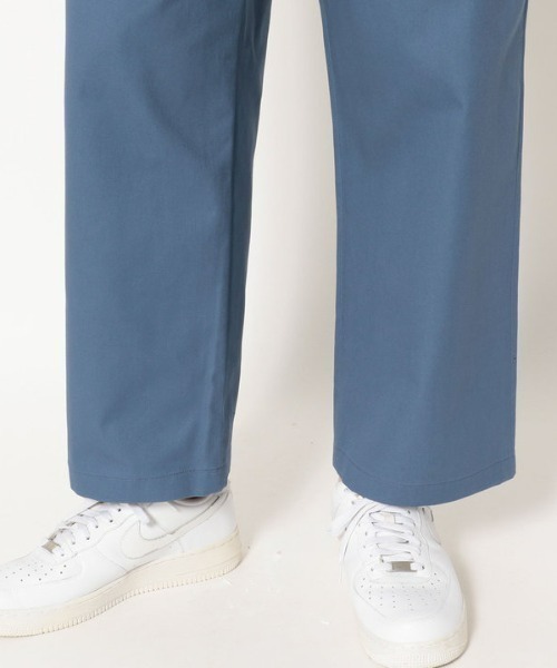 LUSOR(ルーソル)の「LUSOR(ルーソル)WIDE CHINO PT/ワイドチノパンツ(チノパンツ・メンズ・ブラック/ブルー・S)」の9枚目の写真