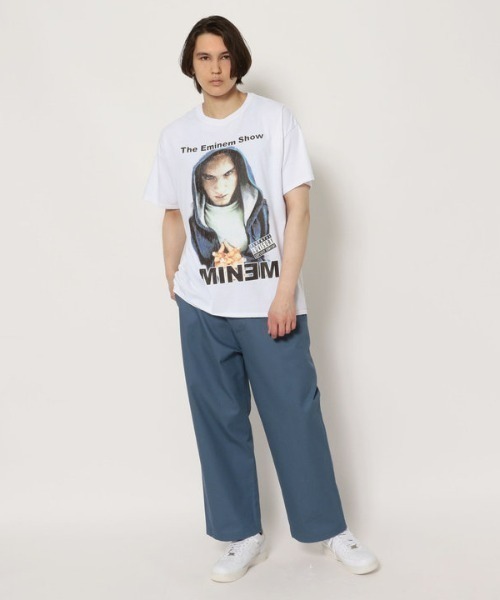 LUSOR(ルーソル)の「LUSOR(ルーソル)WIDE CHINO PT/ワイドチノパンツ(チノパンツ・メンズ・ブラック/ブルー・S)」の11枚目の写真