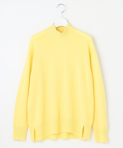 J.PRESS(ジェイプレス)の「【洗える・WEB限定カラーあり】CASHMERE BLEND ハイネック ニット(ニット/セーター・レディース・パープル系/ライトグリーン系/イエロー系/ベージュ系/サックスブルー系/ライトグレー系/ピンク系・MEDIUM/LARGE)」の20枚目の写真