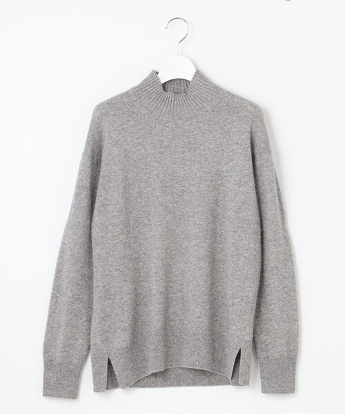 J.PRESS(ジェイプレス)の「【洗える・WEB限定カラーあり】CASHMERE BLEND ハイネック ニット(ニット/セーター・レディース・パープル系/ライトグリーン系/イエロー系/ベージュ系/サックスブルー系/ライトグレー系/ピンク系・MEDIUM/LARGE)」の17枚目の写真