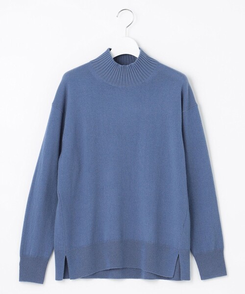 J.PRESS(ジェイプレス)の「【洗える・WEB限定カラーあり】CASHMERE BLEND ハイネック ニット(ニット/セーター・レディース・パープル系/ライトグリーン系/イエロー系/ベージュ系/サックスブルー系/ライトグレー系/ピンク系・MEDIUM/LARGE)」の16枚目の写真