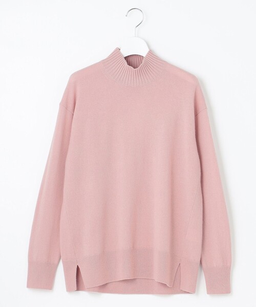 J.PRESS(ジェイプレス)の「【洗える・WEB限定カラーあり】CASHMERE BLEND ハイネック ニット(ニット/セーター・レディース・パープル系/ライトグリーン系/イエロー系/ベージュ系/サックスブルー系/ライトグレー系/ピンク系・MEDIUM/LARGE)」の15枚目の写真