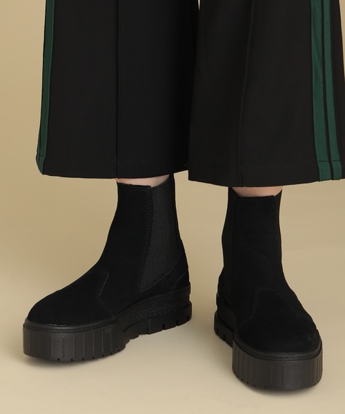 Ray BEAMS(レイビームス)の「PUMA / メイズ チェルシー スエード ブーツ(ブーツ・レディース・ブラック・24.5cm/23.5cm/24.0cm/23.0cm)」の1枚目の写真