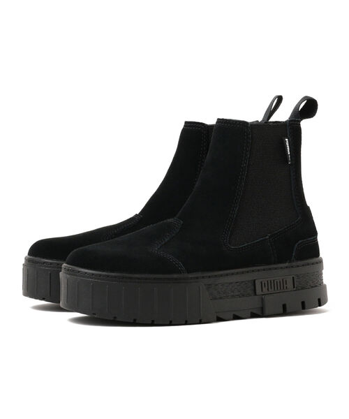 Ray BEAMS(レイビームス)の「PUMA / メイズ チェルシー スエード ブーツ(ブーツ・レディース・ブラック・24.5cm/23.5cm/24.0cm/23.0cm)」の9枚目の写真