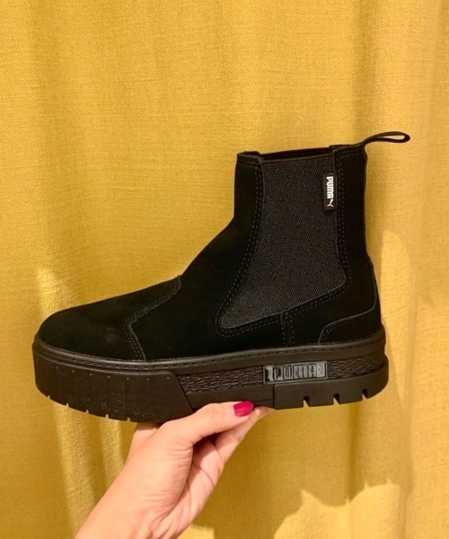 Ray BEAMS(レイビームス)の「PUMA / メイズ チェルシー スエード ブーツ(ブーツ・レディース・ブラック・24.5cm/23.5cm/24.0cm/23.0cm)」の13枚目の写真