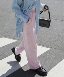 forksy. | 【forksy.】スウェット切り替えカーブパンツ(スウェットパンツ)