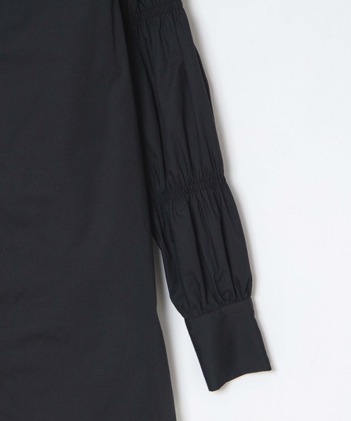 WEGO(ウィゴー)の「WEGO/スリーブシャーリングチュニック(チュニック・レディース・ホワイト/ブラック・FREE)」の16枚目の写真