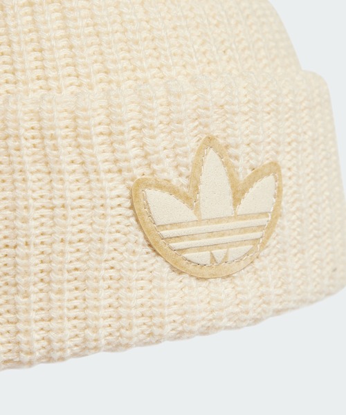 adidas(アディダス)の「アディカラー コンテンポ ショートビーニー / アディダスオリジナルス adidas Originals(ニットキャップ/ビーニー・メンズ・ホワイト/ブラック・MEDIUM/LARGE/X-LARGE)」の4枚目の写真