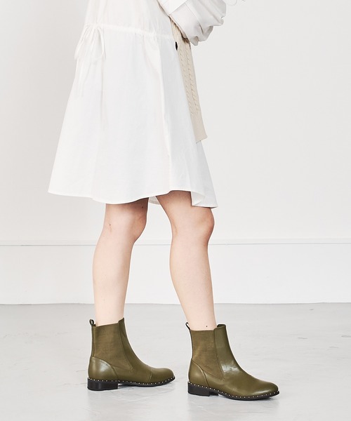 【セール】ソールスタッズサイドゴアブーツ/21423（ブーツ）｜ORiental TRaffic（オリエンタルトラフィック）